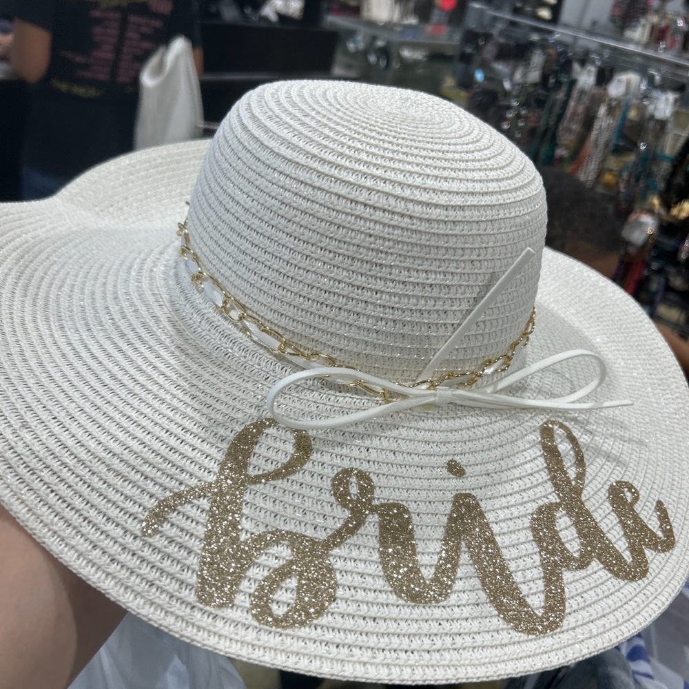 NWOT Bride White Sun Hat